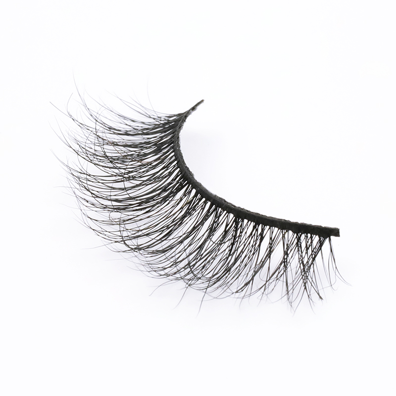 Black Band Real Mink Strip Lashes Soft Eyelashes Fashion Styles i JN145